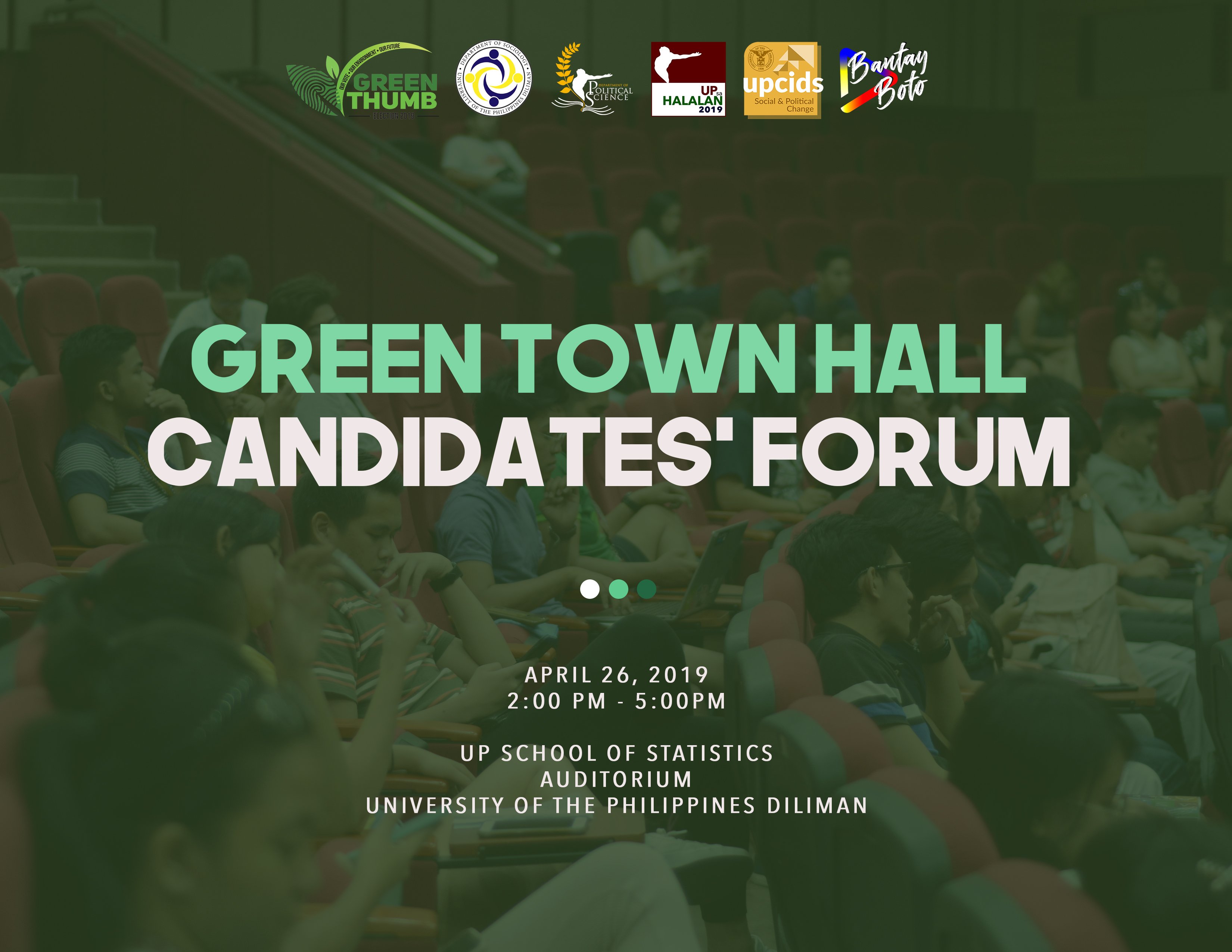 Green Town Hall Candidates' Forum