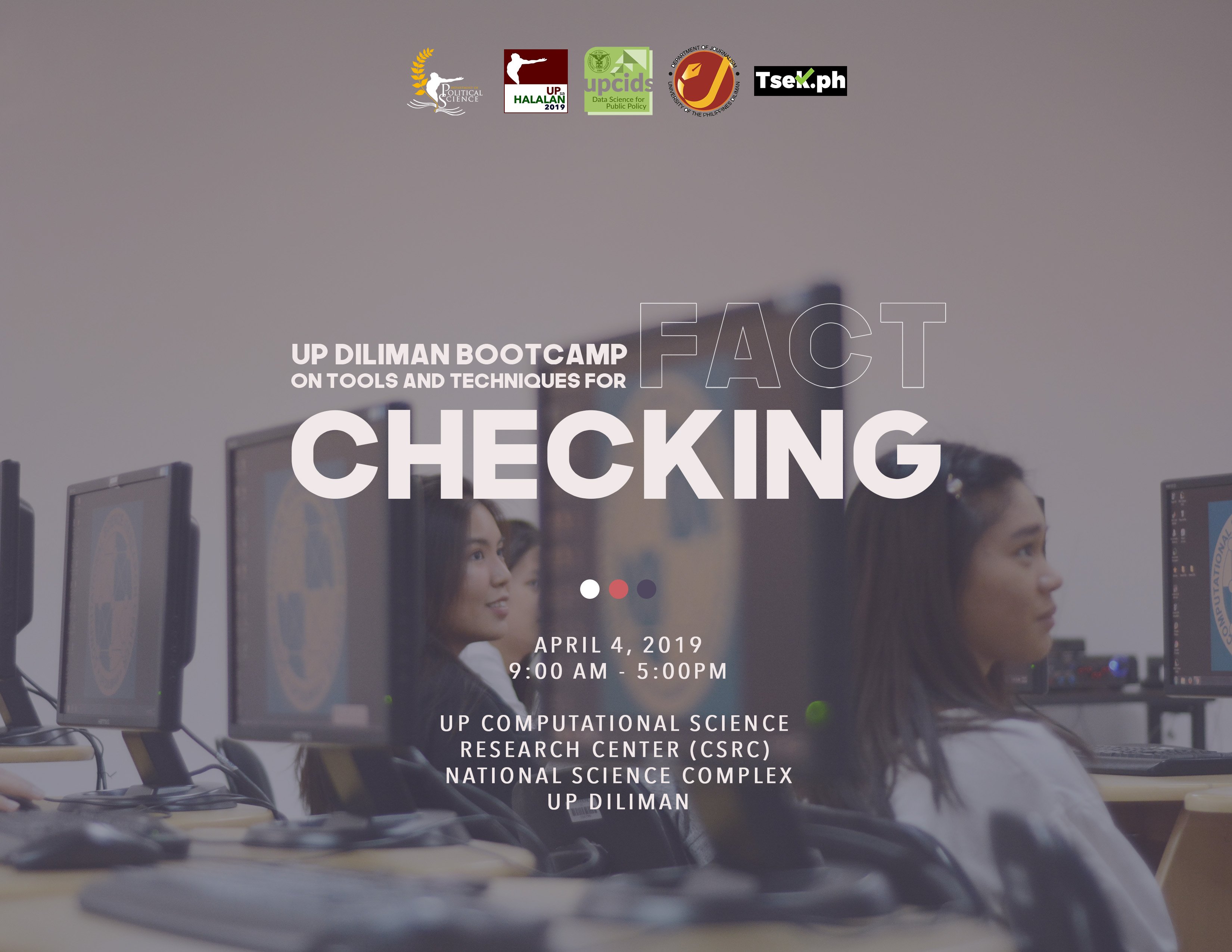 UP Bootcamp on Tools and Techniques for Fact-checking