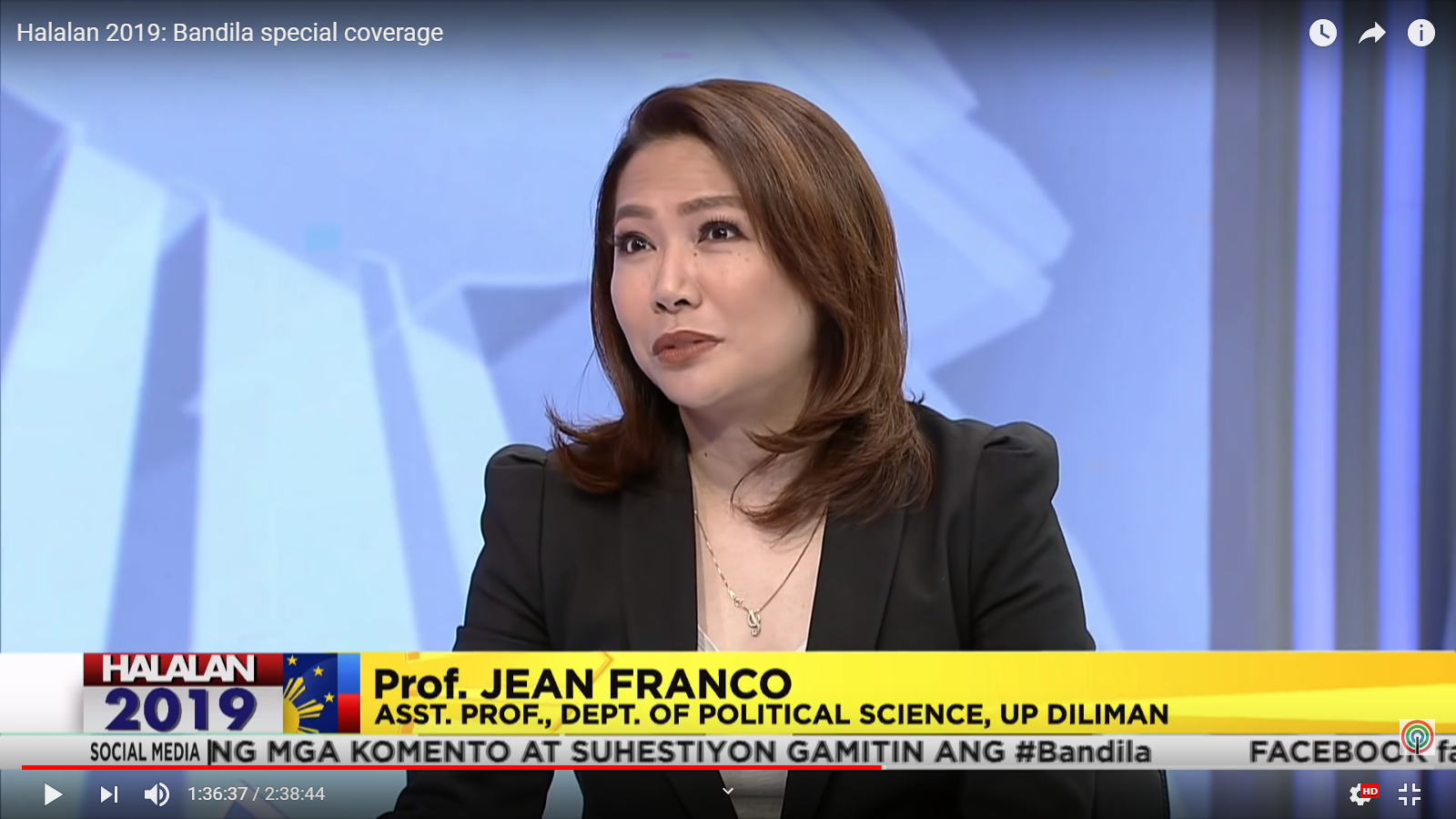 Bandila: Dr. Jean Encinas-Franco