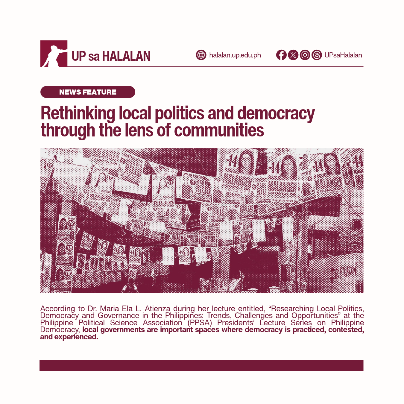 Rethinking local politics through the lens of communities